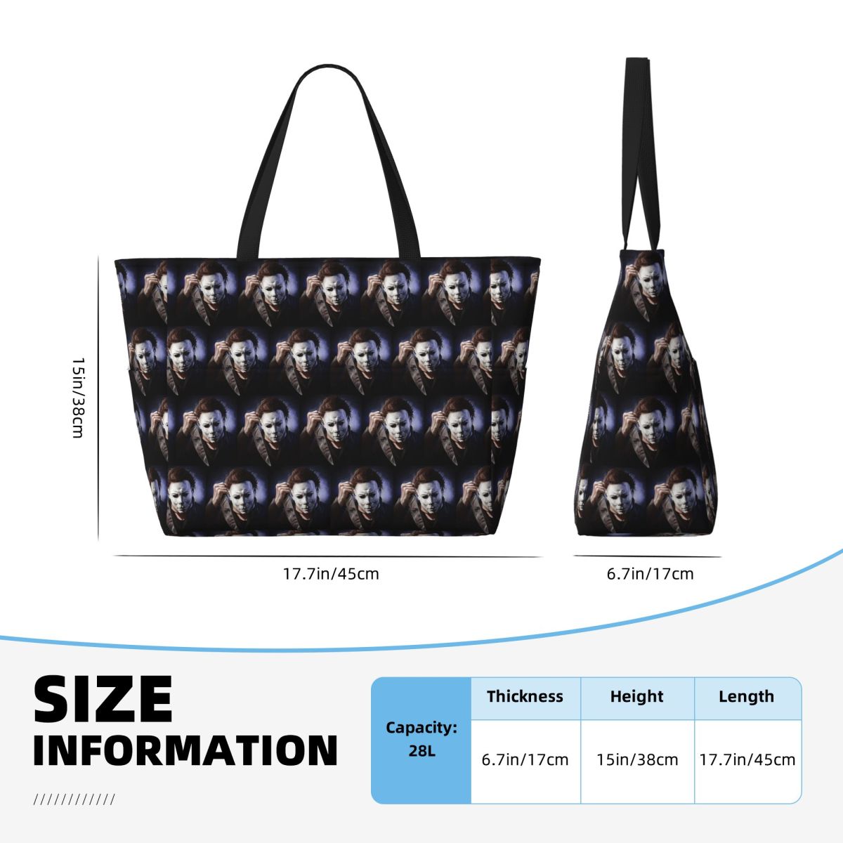 Michael Myers Beach Tote Bag S - Women Bags Myer 评论和价格