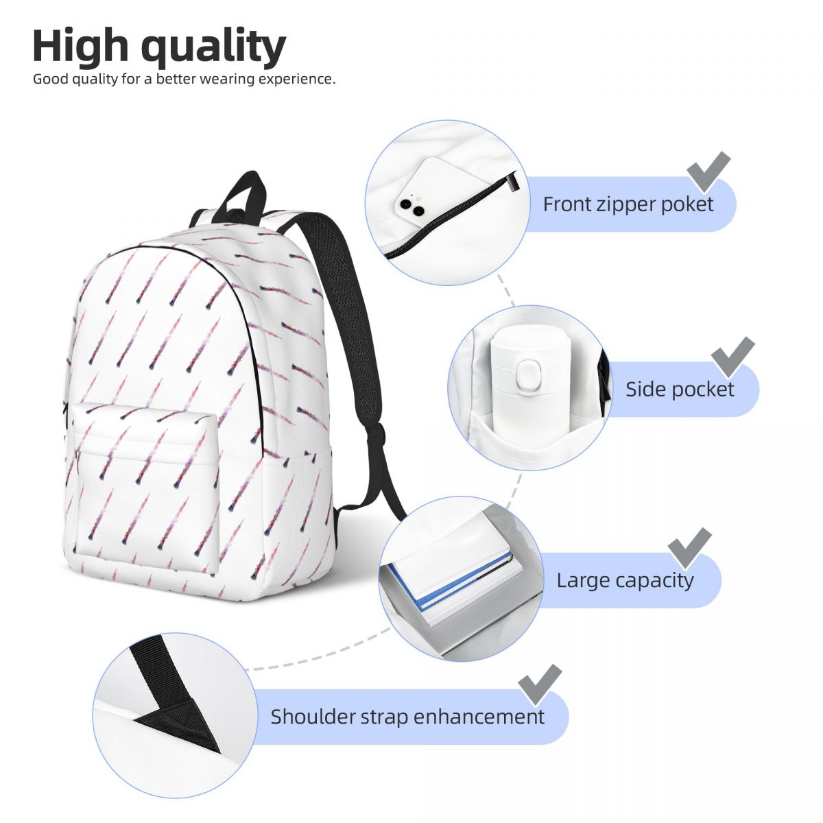 Galaxy Oboe Vector Backpack St - Women Bags Vector 评论和价格