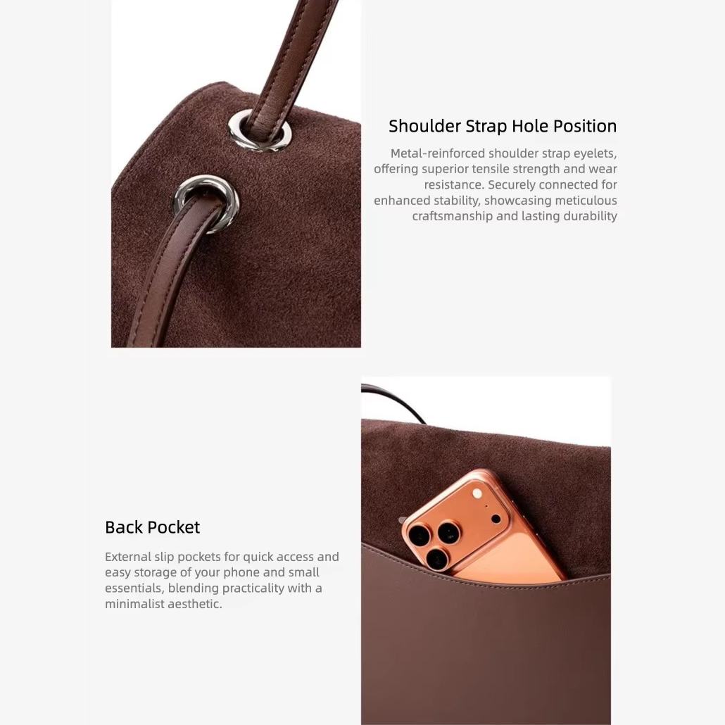 Nubuck Suede Cowhide Leather H - Women'S Vegan Bags 评论和价格