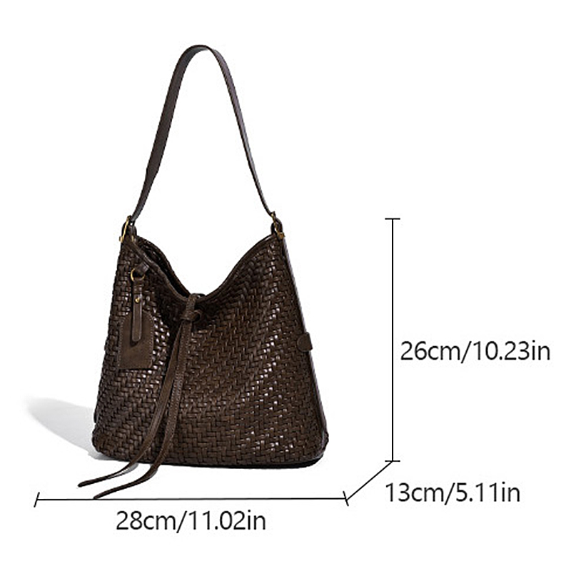 Woven Tote Bag for Women Hobo  - Women'S Vegan Bags 评论和价格