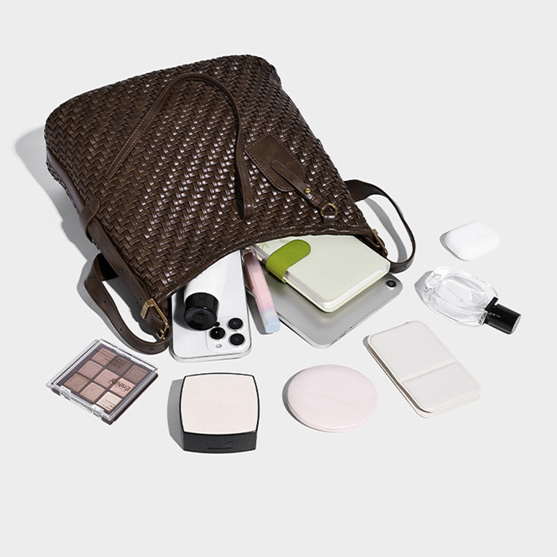 Woven Tote Bag for Women Hobo  - Women'S Vegan Bags 评论和价格