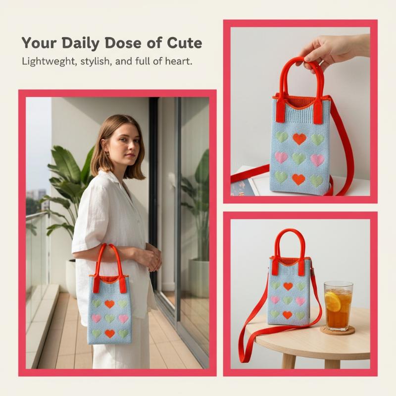 Fashion Knitted Mini Shoulder  - Women Bags In Amazon 评论和价格