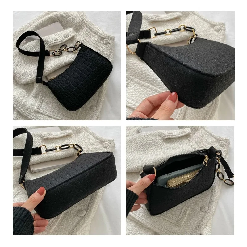 Fashion Ladies Handbag Under C - Half Moon Crescent 评论和价格