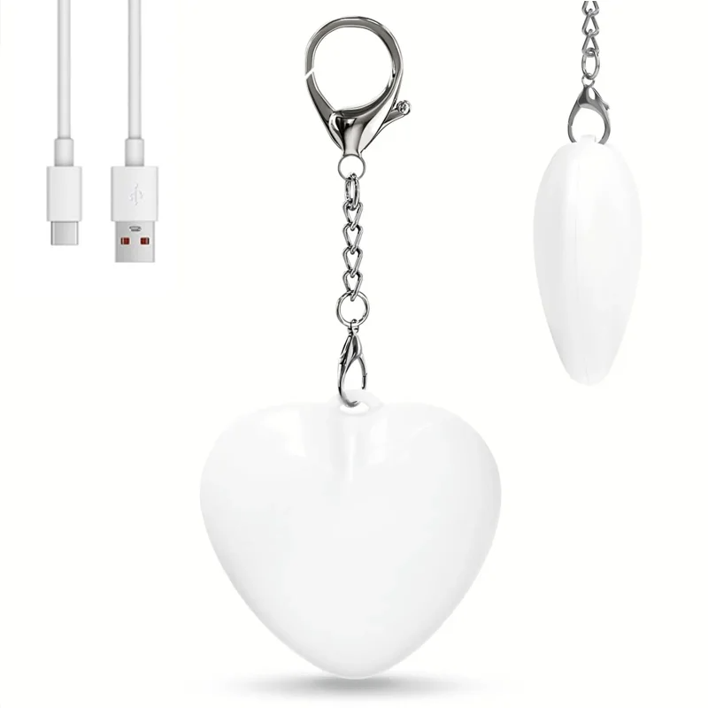 Portable Heart LED Mini Keycha - Mini Backpack Women 评论和价格